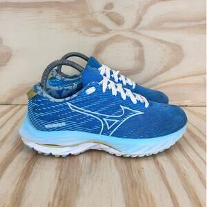 Mizuno - Wave Rider 26 Roxy - Running Shoes - Blue - Women's - 7.5 - J1GD225872